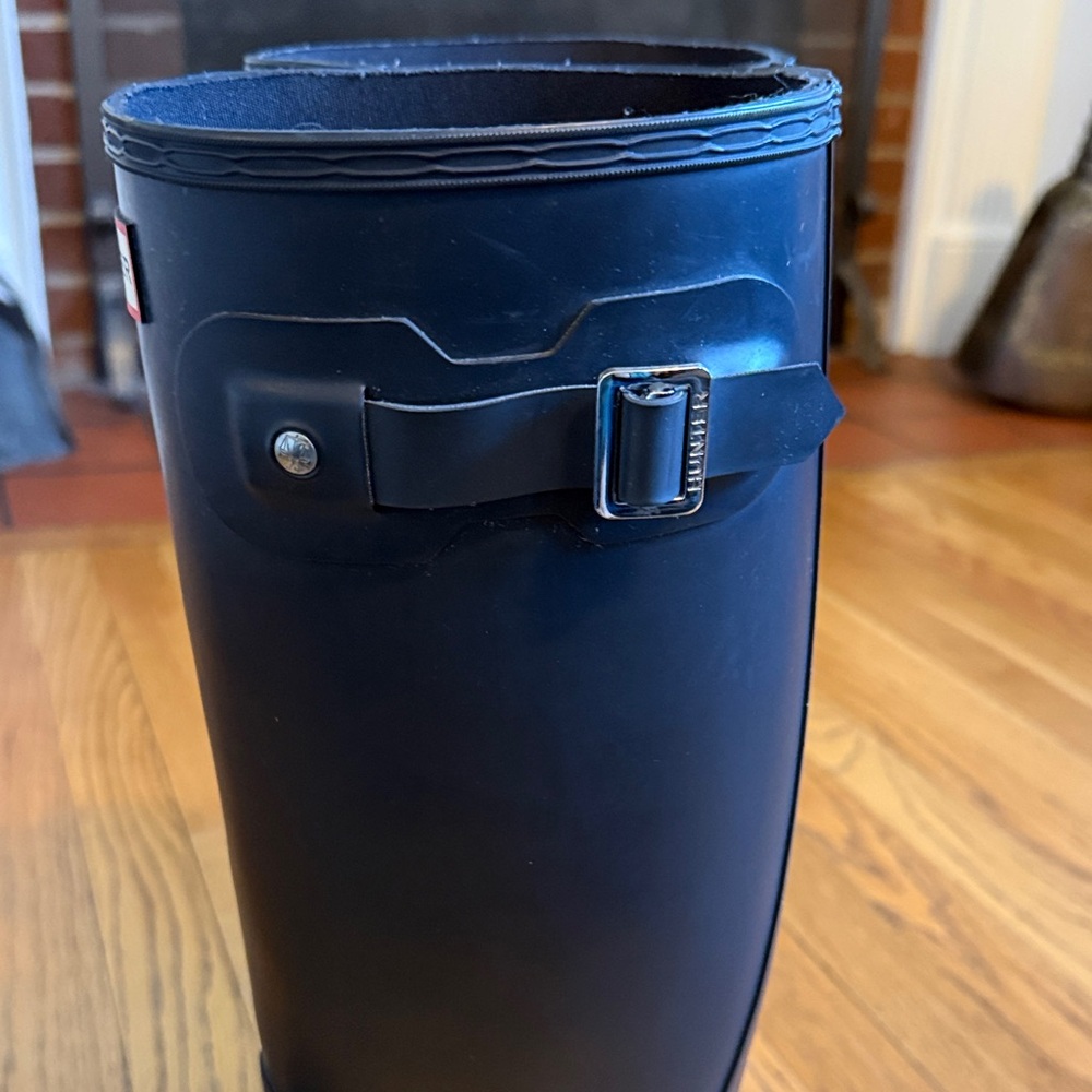 Hunter Dark Blue Waterproof Boots - Picture 7 of 8